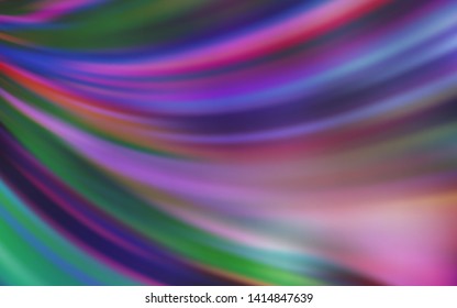Light Multicolor vector blurred bright texture. Shining colored illustration in smart style. Elegant background for a brand book.
