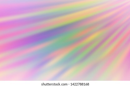 Light Multicolor vector blurred bright texture. Glitter abstract illustration with gradient design. Elegant background for a brand book.