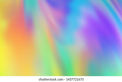 Light Multicolor vector blurred bright template. An elegant bright illustration with gradient. New way of your design.