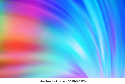 Light Multicolor vector blurred bright template. An elegant bright illustration with gradient. New design for your business.