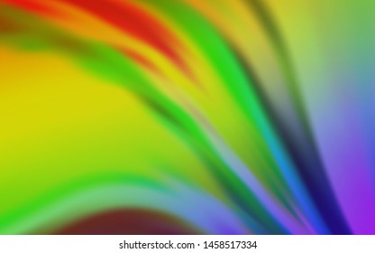 Light Multicolor vector blurred bright pattern. A completely new colored illustration in blur style. Elegant background for a brand book.