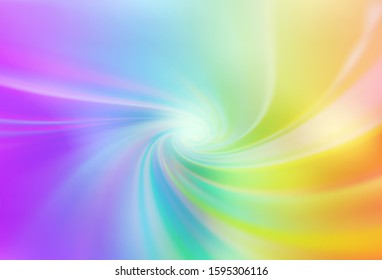 Light Multicolor vector blurred bright template. Creative illustration in halftone style with gradient. Completely new design for your business.