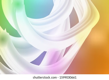 Light Multicolor vector blurred bright texture. Colorful illustration in abstract style with gradient. The best blurred design for your business.