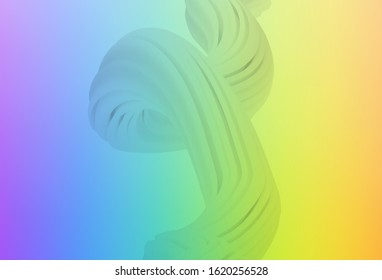 Light Multicolor vector blurred bright pattern. Colorful abstract illustration with gradient. Blurred design for your web site.