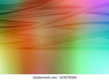 Light Multicolor vector blurred bright texture. Shining colorful illustration in smart style. Background for a cell phone.