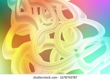 Light Multicolor vector blurred bright pattern. Abstract colorful illustration with gradient. Completely new design for your business.