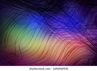 Light Multicolor vector blurred bright template. Colorful abstract illustration with gradient. Completely new design for your business.