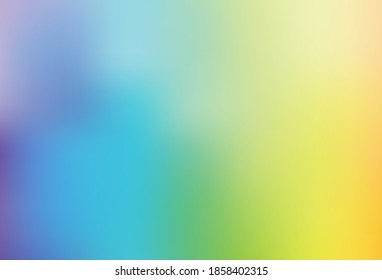 Light Multicolor vector blurred bright pattern. Modern abstract illustration with gradient. The best blurred design for your business.
