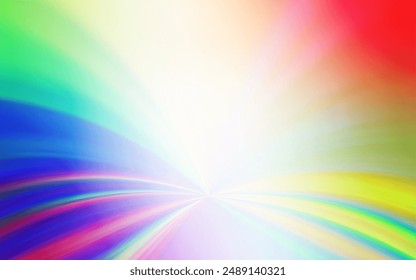 Light Multicolor vector blurred bright pattern. A completely new colored illustration in blur style. Background for a cell phone.