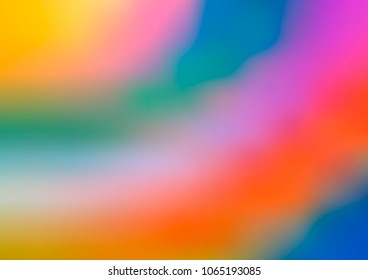Light Multicolor vector blurred and colored background. Colorful abstract illustration with gradient. Brand-new style for your business design.