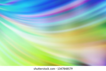 Light Multicolor vector blurred and colored pattern. A completely new colored illustration in blur style. Elegant background for a brand book.