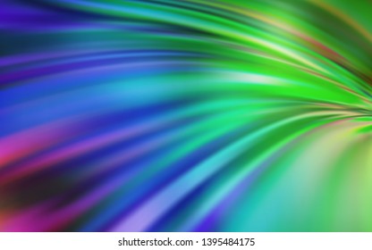 Light Multicolor vector blurred and colored pattern. A completely new colored illustration in blur style. New design for your business.