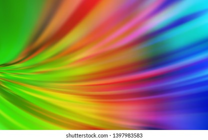 Light Multicolor vector blurred and colored pattern. Creative illustration in halftone style with gradient. New style design for your brand book.