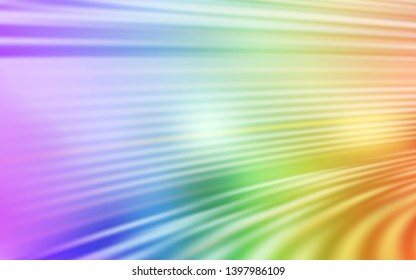 Light Multicolor vector blurred and colored pattern. Creative illustration in halftone style with gradient. Completely new design for your business.