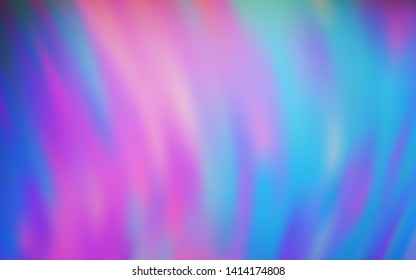 Light Multicolor vector blurred and colored pattern. Modern abstract illustration with gradient. Smart design for your work.