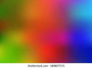 Light Multicolor vector blurred and colored pattern. Colorful illustration in abstract style with gradient. Blurred design for your web site.