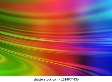 Light Multicolor vector blurred and colored pattern. Colorful illustration in abstract style with gradient. Blurred design for your web site.