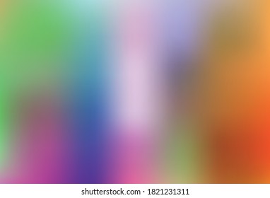 Light Multicolor vector blurred and colored pattern. An elegant bright illustration with gradient. Elegant background for a brand book.