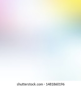 Light Multicolor vector blurred colorful texture. Elegant bright illustration with gradient. New design for applications.