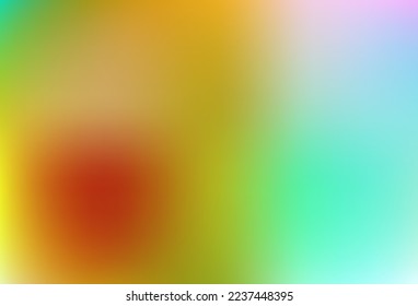 Light multicolor vector blurred layout. Colorful abstract illustration with blur gradient. Your design for applications.
