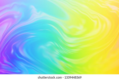 Light Multicolor vector blurred pattern. Colorful abstract illustration with gradient. Completely new design for your business.