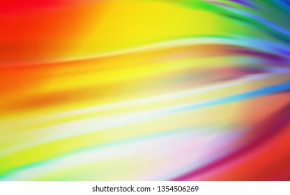Light Multicolor vector blurred pattern. Colorful illustration in abstract style with gradient. Completely new design for your business.