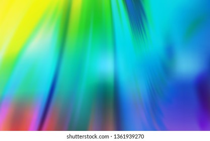 Light Multicolor vector blurred pattern. A completely new colored illustration in blur style. New design for your business.