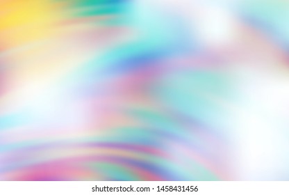 Light Multicolor vector blurred pattern. A completely new colored illustration in blur style. Elegant background for a brand book.