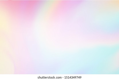 Light Multicolor vector blurred pattern. An elegant bright illustration with gradient. Blurred design for your web site.