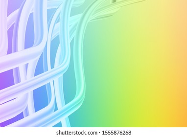 Light Multicolor vector blurred pattern. Modern abstract illustration with gradient. New style for your business design.