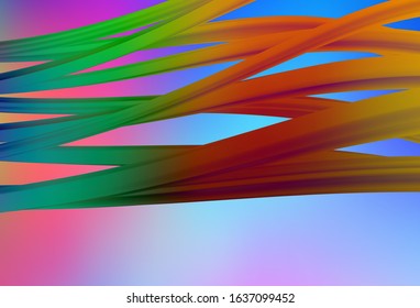 Light Multicolor vector blurred pattern. Shining colorful illustration in smart style. New design for your business.