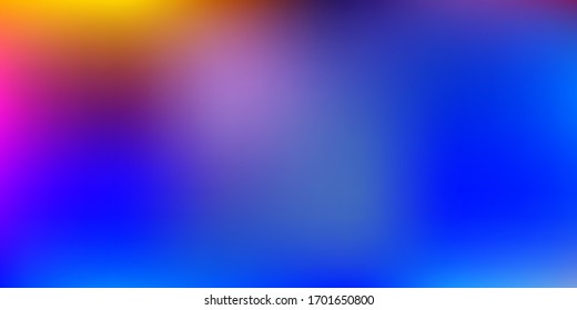 Light Multicolor vector blurred pattern. Colorful abstract illustration with blur gradient. Landing pages design.