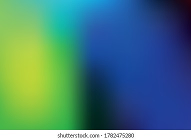 Light Multicolor vector blurred pattern. Abstract colorful illustration with gradient. New way of your design.