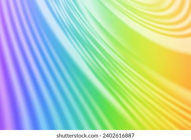 Light Multicolor vector blurred pattern. Colorful abstract illustration with gradient. Blurred design for your web site.