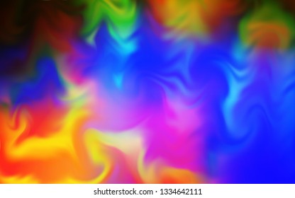 Light Multicolor vector blurred shine abstract texture. Abstract colorful illustration with gradient. New design for your business.