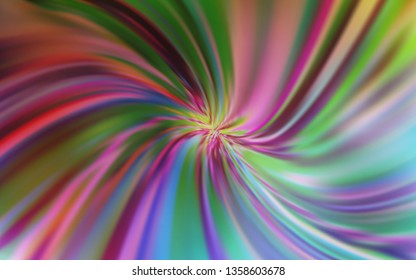 Light Multicolor vector blurred shine abstract texture. Colorful abstract illustration with gradient. The best blurred design for your business.