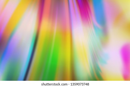 Light Multicolor vector blurred shine abstract background. A completely new colored illustration in blur style. Background for designs.