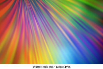 Light Multicolor vector blurred shine abstract background. Colorful illustration in abstract style with gradient. New way of your design.