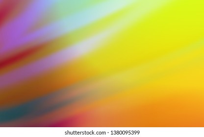 Light Multicolor vector blurred shine abstract texture. Glitter abstract illustration with gradient design. New way of your design.