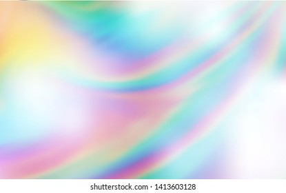Light Multicolor vector blurred shine abstract texture. Glitter abstract illustration with gradient design. Elegant background for a brand book.