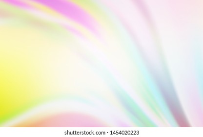 Light Multicolor vector blurred shine abstract texture. An elegant bright illustration with gradient. Completely new design for your business.
