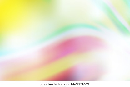 Light Multicolor vector blurred shine abstract template. Colorful abstract illustration with gradient. New style for your business design.