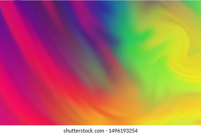 Light Multicolor vector blurred shine abstract texture. An elegant bright illustration with gradient. Completely new design for your business.