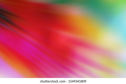 Light Multicolor vector blurred shine abstract template. Modern abstract illustration with gradient. Background for a cell phone.