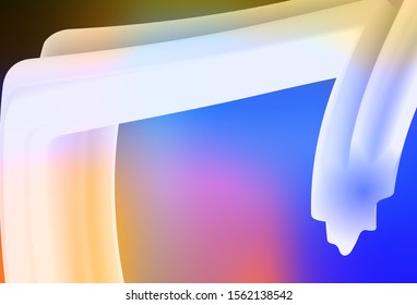 Light Multicolor vector blurred shine abstract texture. An elegant bright illustration with gradient. Completely new design for your business.