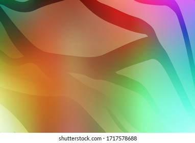 Light Multicolor vector blurred shine abstract background. Abstract colorful illustration with gradient. Completely new design for your business.