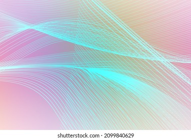 Light Multicolor vector blurred shine abstract template. Abstract colorful illustration with gradient. The best blurred design for your business.