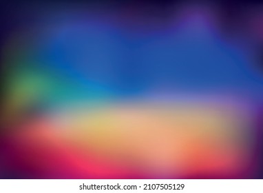 Light Multicolor vector blurred shine abstract background. Modern abstract illustration with gradient. Smart design for your work.