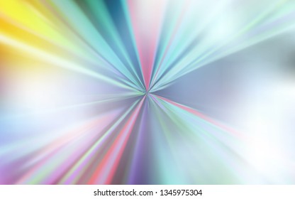Light Multicolor vector blurred template. Colorful abstract illustration with gradient. New design for your business.