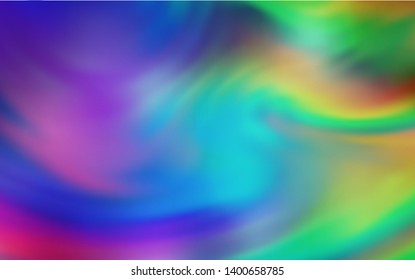 Light Multicolor vector blurred template. Modern abstract illustration with gradient. Elegant background for a brand book.